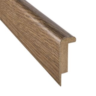 SimpleSolutions 2.37 in x 78.74 in Antique Hickory Stair Nose Floor Moulding