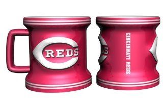 Cincinnati Reds Sculpted Mini Mug Shot Glass  Sports Fan Shot Glasses  Sports & Outdoors