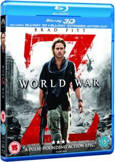 World War Z 3D (Includes 2D Version)      Blu ray