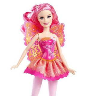 Barbie A Fairy Secret Doll (Pink)      Toys