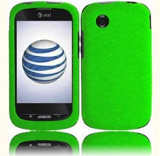 Hard Case for ZTE Merit 990G Avail Z990   Neon Green Cell Phones & Accessories