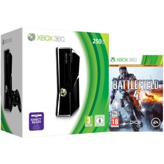 Xbox 360 Console with 250 GB HDD   Includes Battlefield 4      Games Consoles