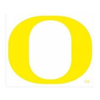 Oregon Ducks 12"x12" Logo Decal   Yellow  Automotive Decals  Sports & Outdoors