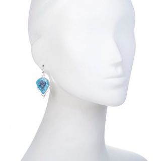 Jay King Micro Opal and Turquoise Sterling Silver Earrings