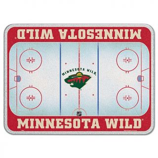 NHL 11" x 15" Tempered Glass Cutting Board   Minnesota Wild