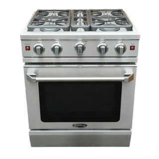 Capital 30 in Freestanding 4.9 cu ft Convection Gas Range (Stainless Steel)