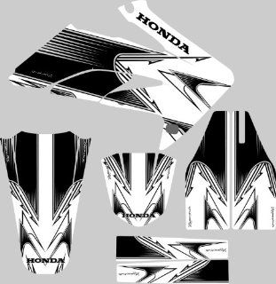 Honda CRF250R S graphics kit 2004 2009 Automotive