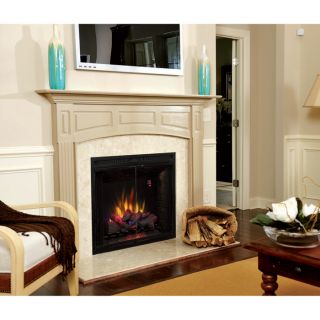 Chimney Free Builders Box LED Fireplace with Doors — 1440 Watts, Model# 39EB500GRS  Electric Fireplaces