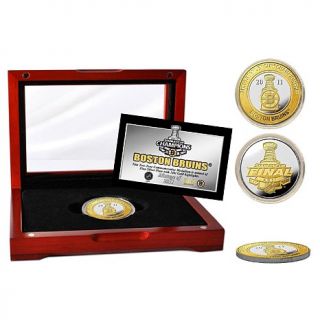 Boston Bruins 2011 Stanley Cup Champs 2 Tone LE Coin in Box