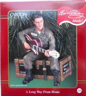 Carlton 2000 Elvis A Long Way From Home Ornament Toys & Games