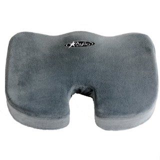 Aylio Coccyx Orthopedic Comfort Foam Seat Cushion (Gray)   Wheelchair Cushions