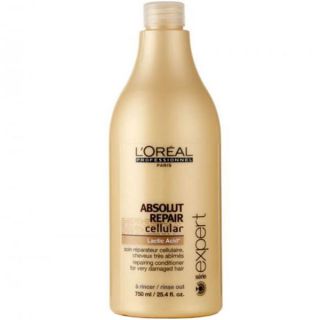 LOreal Serie Expert Absolut Repair Conditioner 750ml with Pump      Health & Beauty