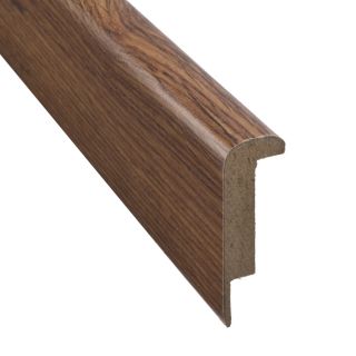 SimpleSolutions 2.37 in x 78.74 in Hickory Hickory Stair Nose Floor Moulding