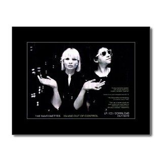 RAVEONETTES   In And Out Of Control Matted Mini Poster   21x13.5cm   Prints