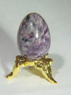 gorgeous purple AAA siberian charoite mini egg lapidary  Other Products  