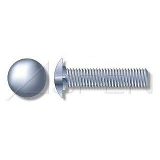 (2000pcs) 5/16" 18 X 3/4" Carriage Bolts Round Head, Short Square Neck Steel Ships FREE in USA