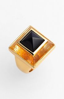 Vince Camuto 'Clearview' Double Stone Pyramid Ring