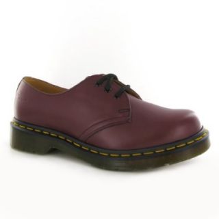 Dr Martens 1461 3 Eye Smooth Cherry Red Rouge Womens Shoes Oxford Flats Shoes