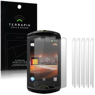 SONY ERICSSON LIVE WITH WALKMAN SCREEN PROTECTOR 6 IN 1 PACK BY TERRAPIN Cell Phones & Accessories