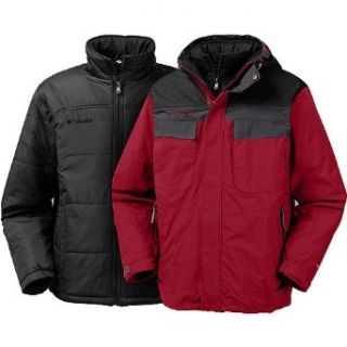 Columbia Men's Whirlibird Parka (Intense Red)   XL at  Mens Clothing store Outerwear