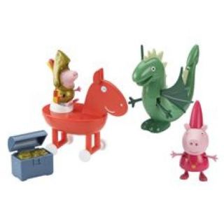 Peppa Pig Sir George and The Dragon Playset      Toys