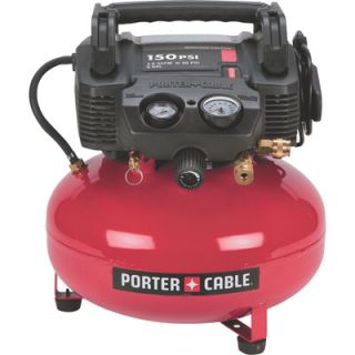 Porter Cable Pancake Air Compressor Kit — 6-Gallon, Model# C2002-WK  2   9 CFM Air Compressors