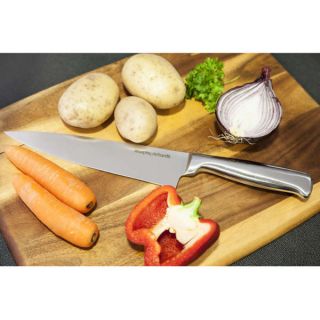 Morphy Richards Accents 5 Piece Knife Block Set   Cream      Homeware