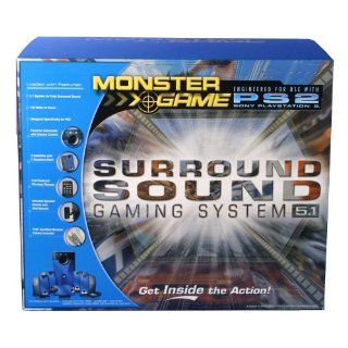 Dupe of B000092WYT    Monster Game PG SSGS 500 5.1 Surround Sound Gaming Speaker System for PS2 Electronics