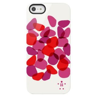 Belkin Shield Petals Case for iPhone5   White/Pi