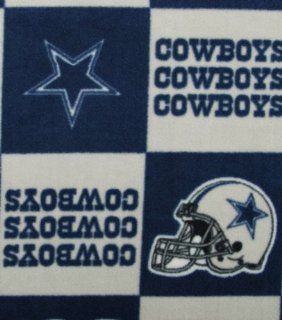 NFL Dallas Cowboys Football Fleece Fabric Print By the Yard