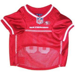 Pets First NFL San Francisco 49ers Jersey, X Small  Sports Fan Pet T Shirts 