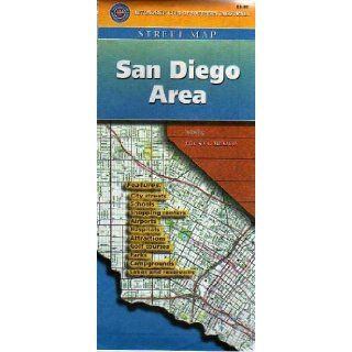 San Diego Area Map Aaa San Di 9781564133359 Books
