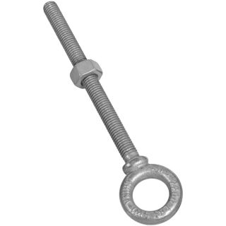 Stanley National Hardware 3/8 in   13 x 7.64 in Galvanized/Uncoated Forged Steel Shoulder Eye Bolt with Hex Nut