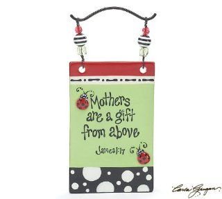 Shop Mothers Are a Gift From Above James 117 Ladybug Inspirational Wall Plaque byat the  Home Dcor Store. Find the latest styles with the lowest prices from Burton & Burton