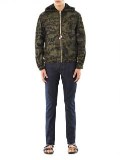 Camouflage microfibre bomber jacket  Givenchy  IO