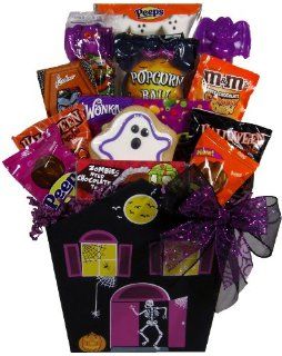 Delight Expressions™ Ghostly Greetings Gift Box   A Halloween Gift Basket Idea  Gourmet Candy Gifts  Grocery & Gourmet Food