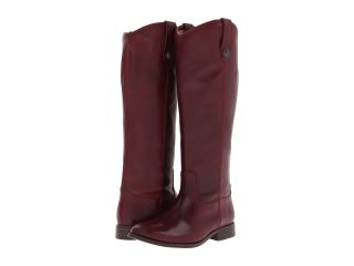 Frye Melissa Button Boot Extended Bordeaux Extended Soft Vintage Leather