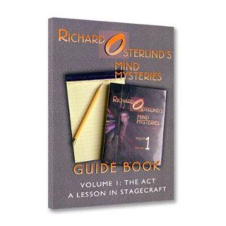 Mind Mysteries Guide Book Vol.1 The Act by Richard Osterlind   Book Toys & Games