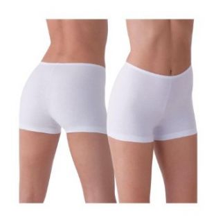 Ilusion's Women's Microfiber High waisted Light Support Boxer WHITE S Ilusion's
