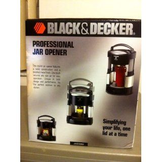 Black & Decker JW200B Lids Off Jar Opener, Black Electric Can Openers Kitchen & Dining