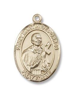 Gold Filled St. Martin De Porres Pendant, Patronage, Patron Saint of African Americans, against rats, barbers, bi racial people, black people, hair stylists, hairdressers, hotel keepers, innkeepers, inter racial justice, mixed race people, mulattoes, Negro