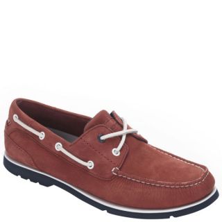 Rockport Mens Summer Tour 2 Eye Boat Shoes   Red/Navy      Clothing