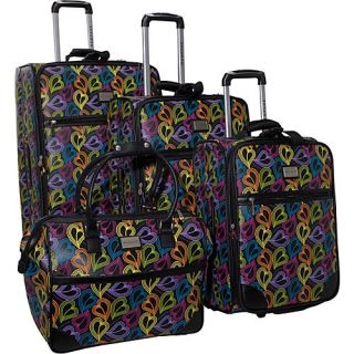 Rampage Be Heartful 4 Pc Expandable Luggage Set