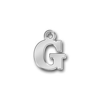 Pewter Initial Charm   Letter G