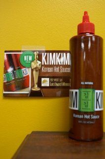 Kim Kim Korean Hot Sauce (All Natural Sriracha Style Sauce   2   16 fl.oz.bottles, almost 3 lbs. of sauce)  Grocery & Gourmet Food