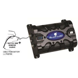 Planet Audio PC10F 10 Farad Capacitor with Digital Voltage Display and Blue Illumination  Capacitor Car Audio 