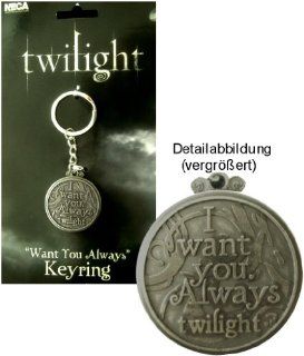 Twilight I Want You Always Keyring Keychain Toys & Games