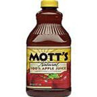 Mott's No Sugar Added Nautral Fresh Pressed Apple Juice 64 oz  Fruit Juices  Grocery & Gourmet Food