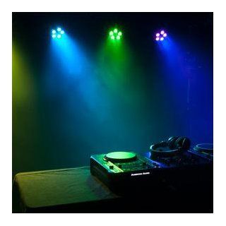 American DJ Mega TriPar Profile RGB Color Mixing Slim Par Can LED Light Musical Instruments