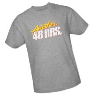 Distressed Movie Logo    Another 48 Hours Youth T Shirt Clothing